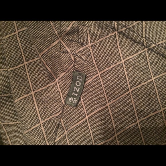Izod golf gray diamond pattern polo - Picture 5 of 6